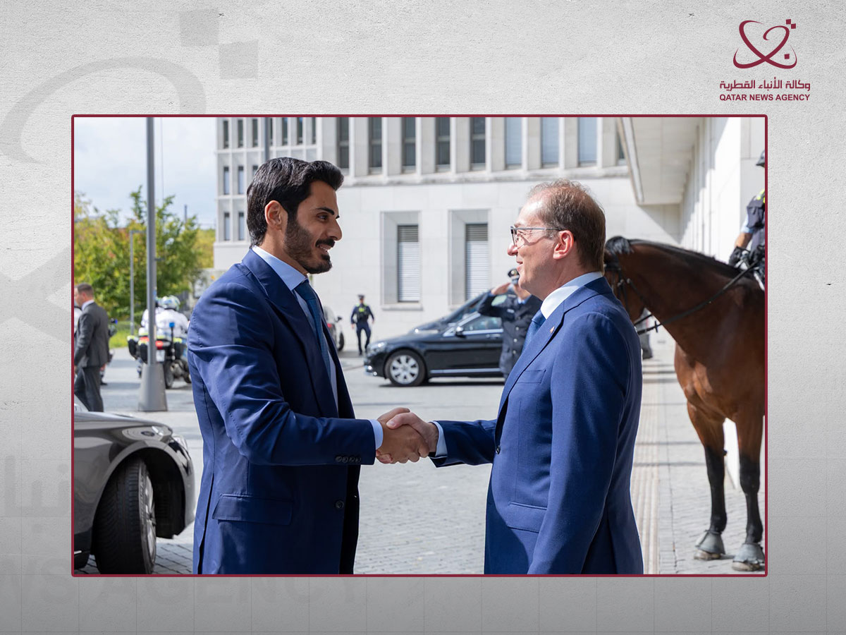 Minister of Interior Meets German Counterpart